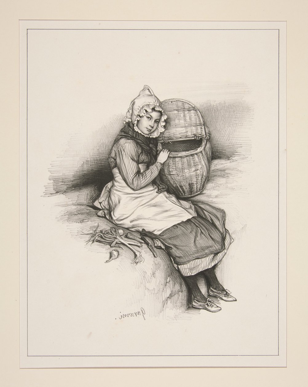 EUGENIE. af Paul Gavarni