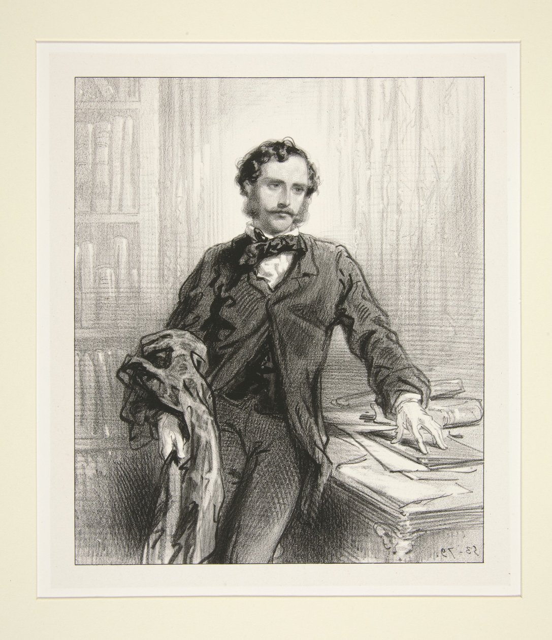 Eugene Cretet af Paul Gavarni