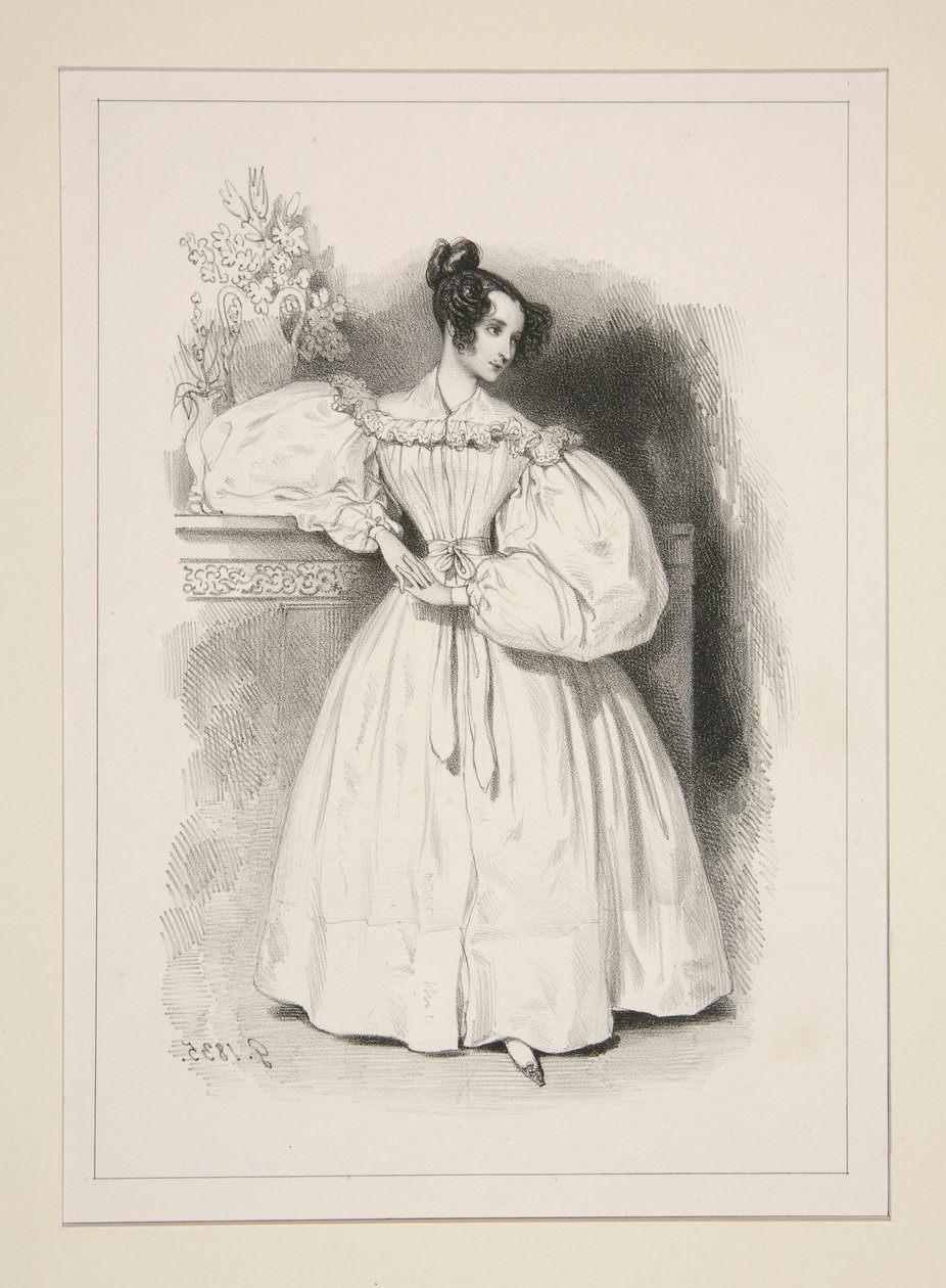 Eugenie Sauvage af Paul Gavarni