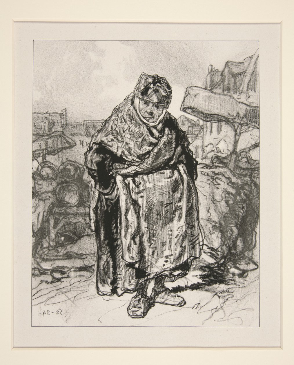 Tidligere frihedsgudinde af Paul Gavarni
