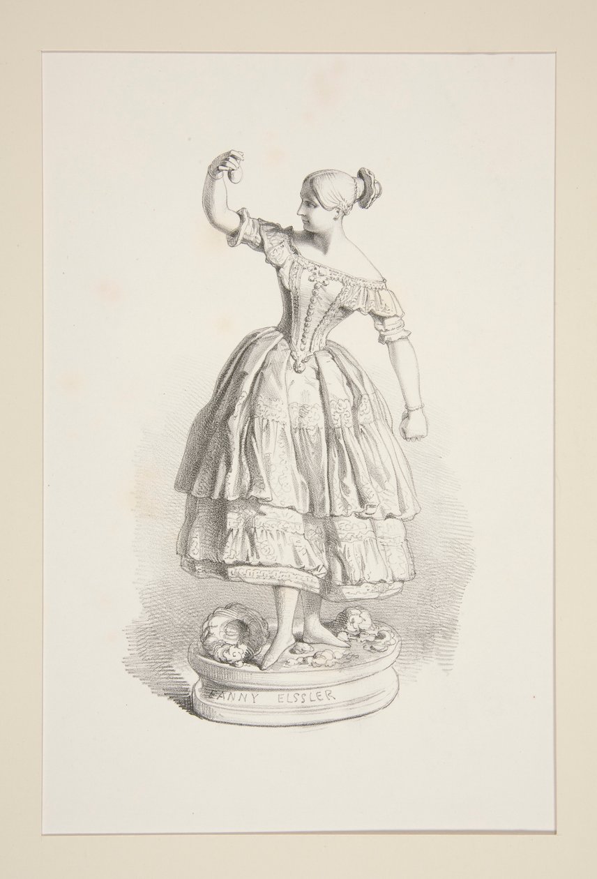 Fanny Elssler. af Paul Gavarni