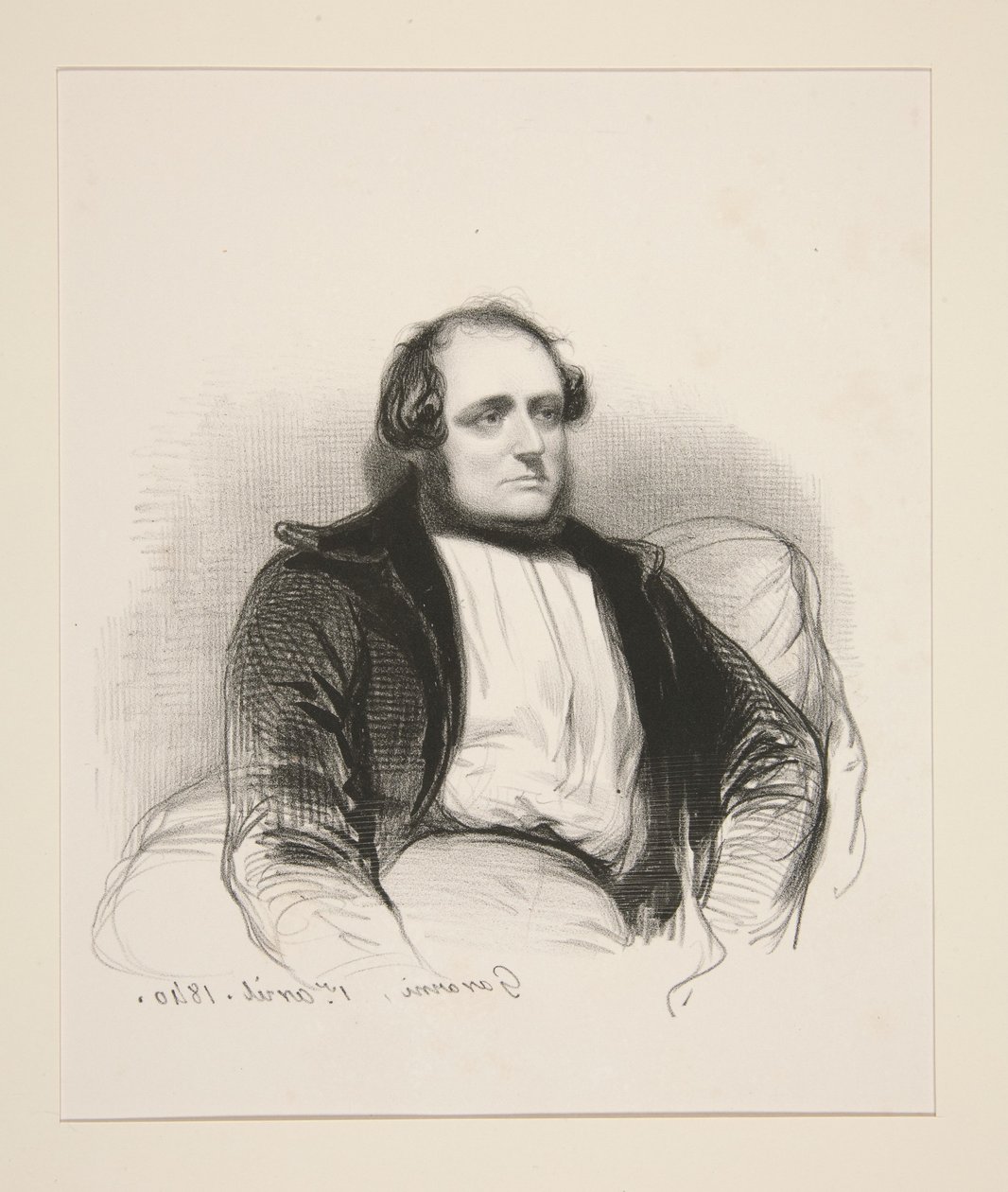 Henri Monnier af Paul Gavarni
