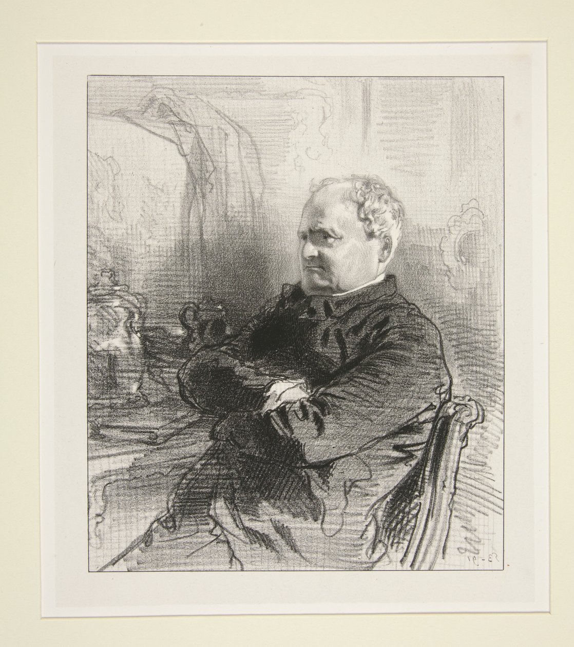 Henri Monnier af Paul Gavarni
