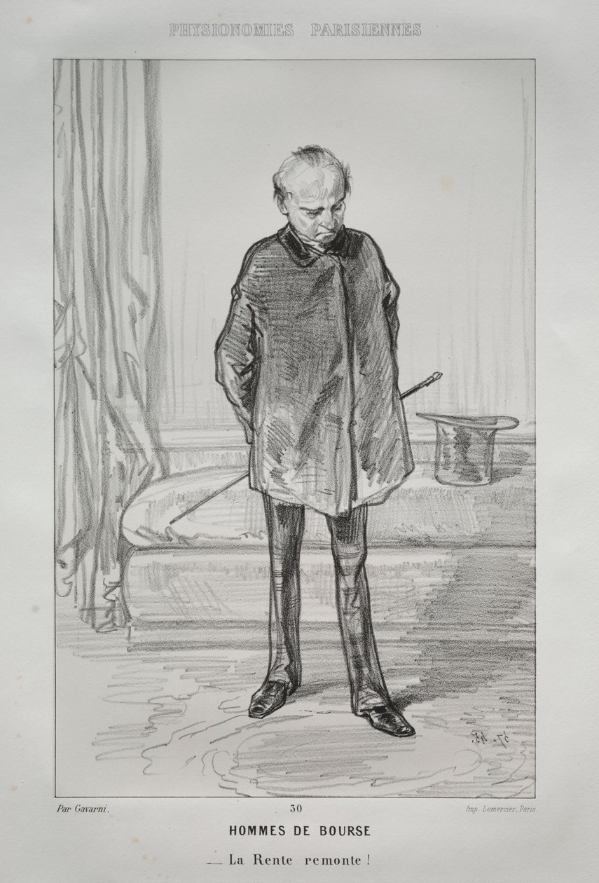 Børsmænd af Paul Gavarni