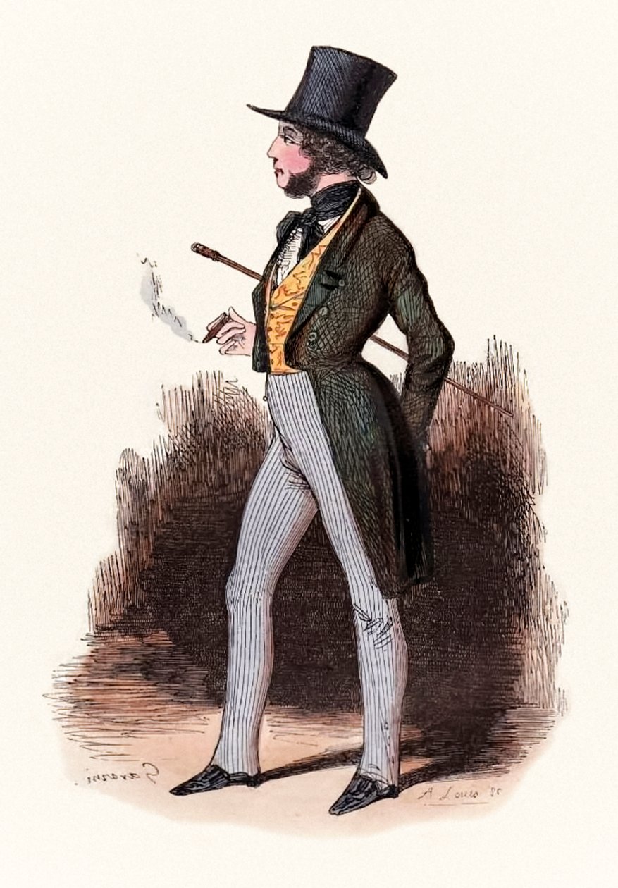 Illustration fra "Le Sportsman Parisien" [Den parisiske sportsmand] af Rodolphe d