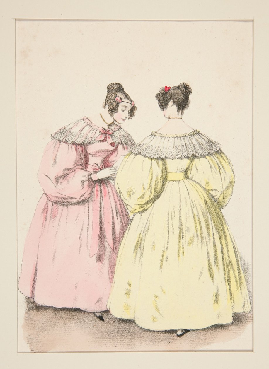 JANUAR 1836. – Prinsessekjole af gaze,... af Paul Gavarni