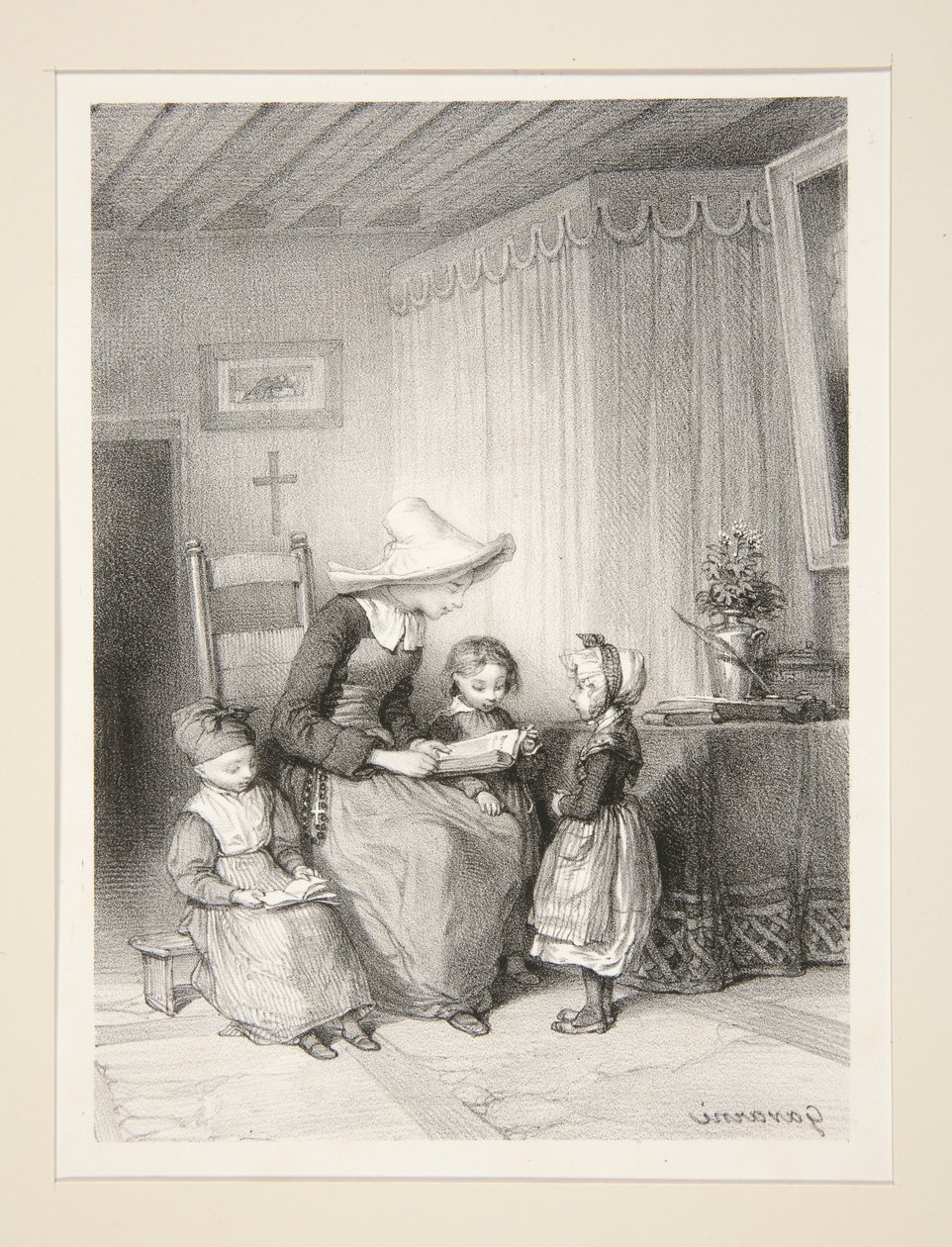 Næstehjælpens Søster. af Paul Gavarni