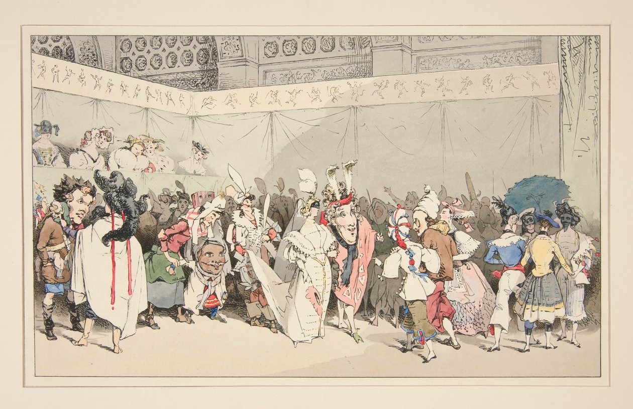 MASCARADE. Travestissemens (sic) af Gavarni, udgivet i 1828, 1829 og 1830. af Paul Gavarni