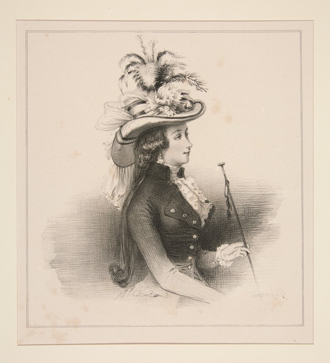 Parisiske moder i 1787 af Paul Gavarni