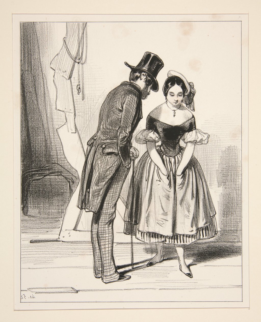 Madame Charmant... af Paul Gavarni