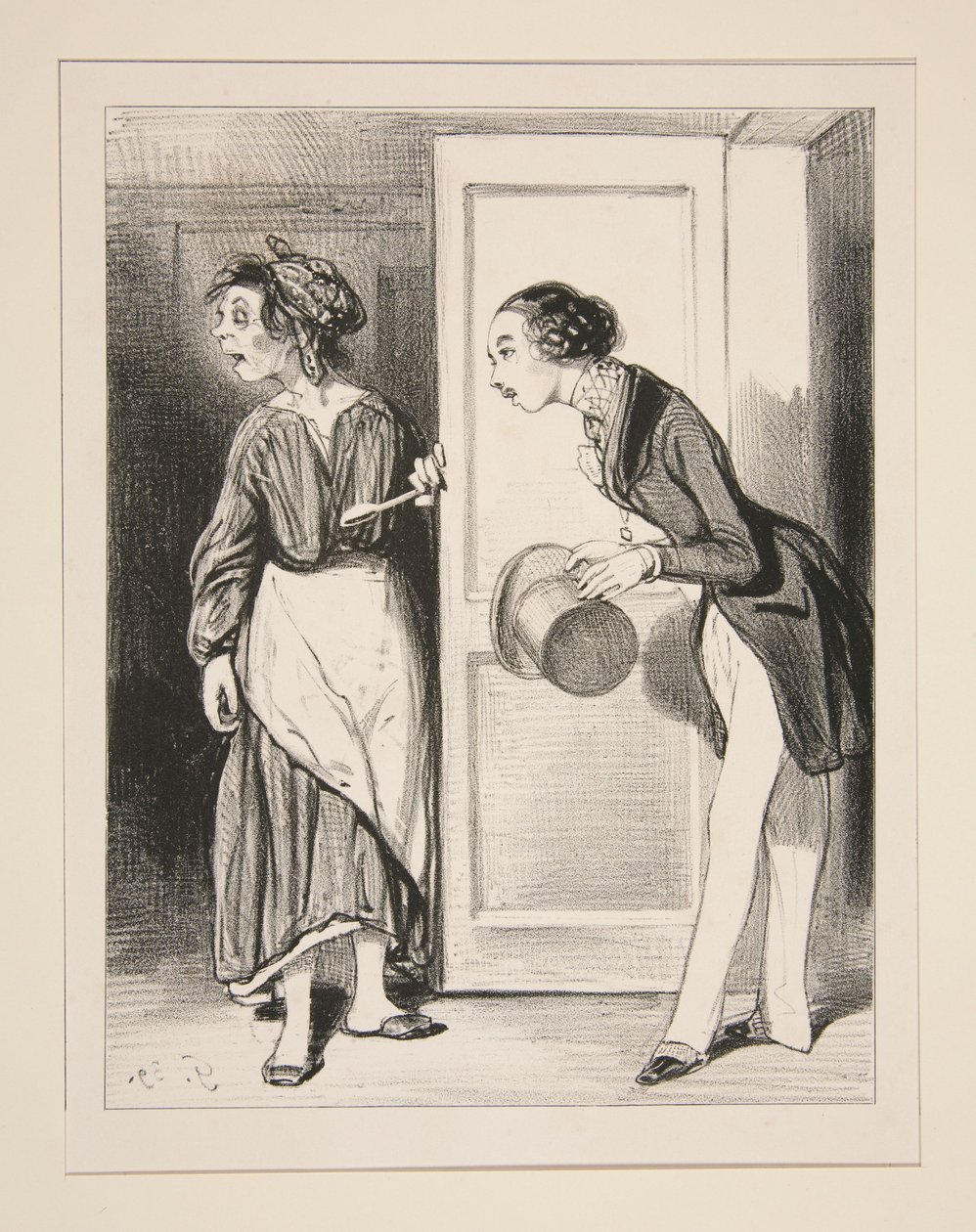 Madame de Saint-Aiglemont, frue, vær så venlig?... af Paul Gavarni
