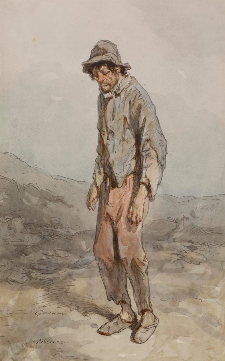 Elendighed af Paul Gavarni