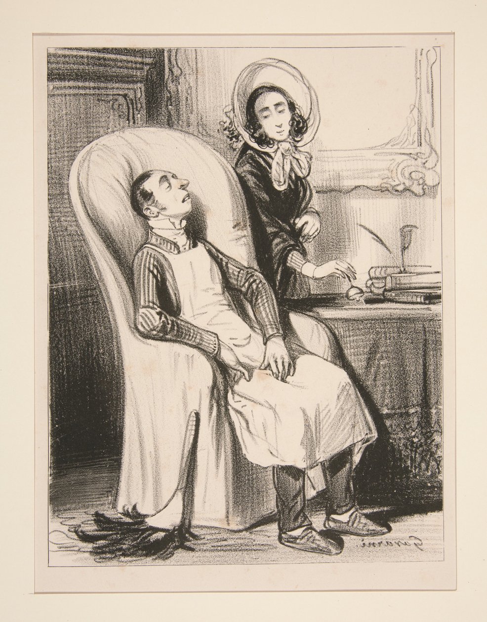 Hr. Joseph drømmer, at han er præst, og fejrer messe i Saint-Thomas-d