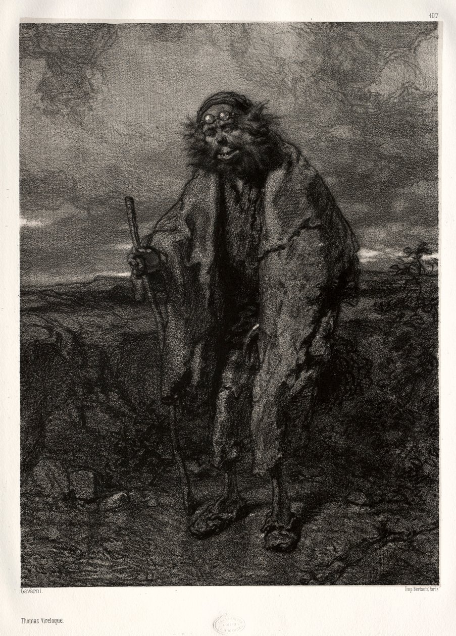 Gamle og moderne kunstnere: Thomas Vireloque. af Paul Gavarni