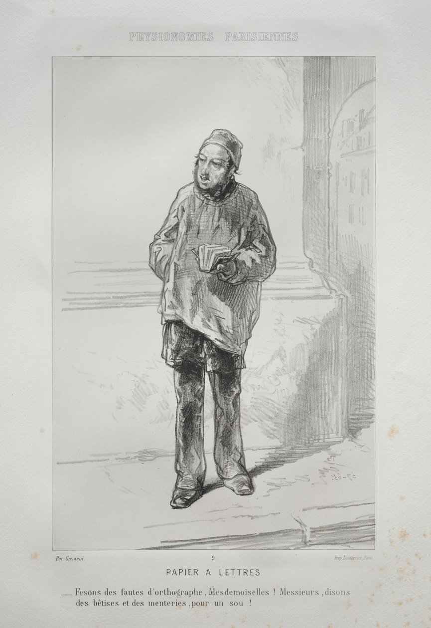 Papirvarer. af Paul Gavarni