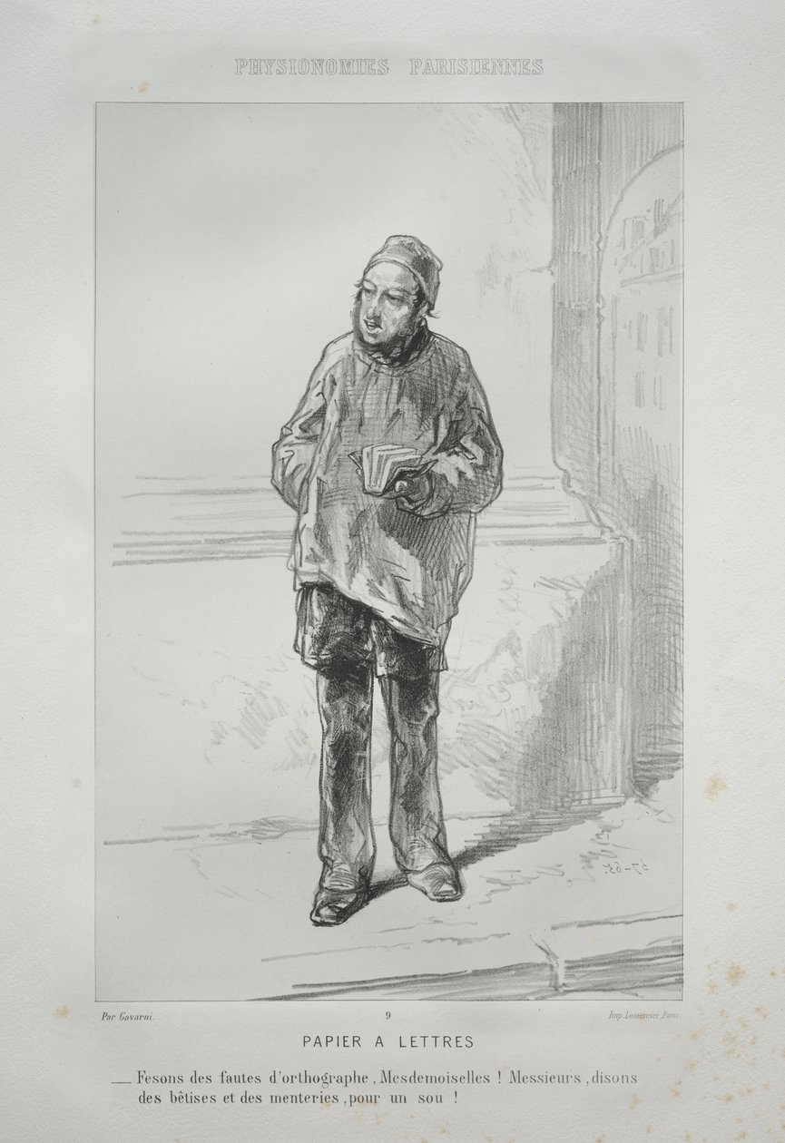 Papirvarer af Paul Gavarni