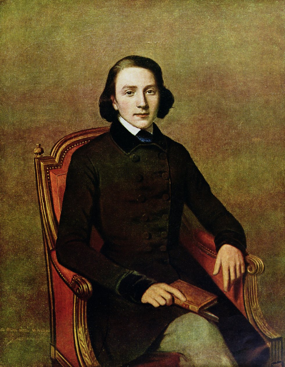Portræt af Victor Hugo (1804-66) 1829 af Paul Gavarni