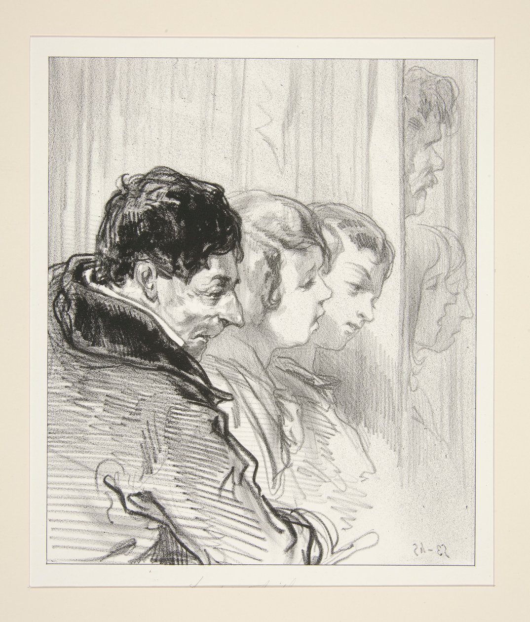 Men bedstefar, hans Polichinelle de Seraphin n af Paul Gavarni
