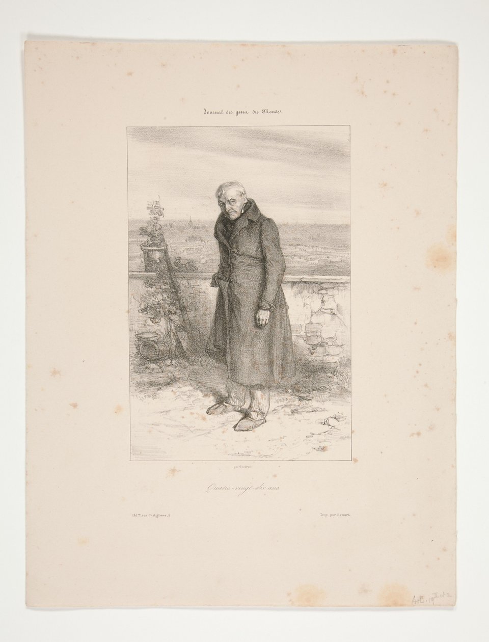 Halvfems år (Chevallier, Gavarnis far) af Paul Gavarni