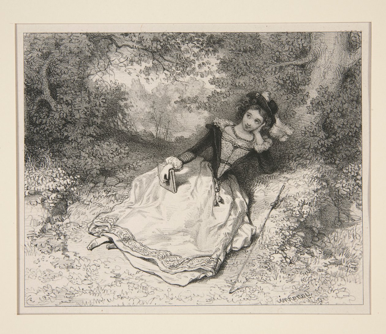 REVERIE. af Paul Gavarni