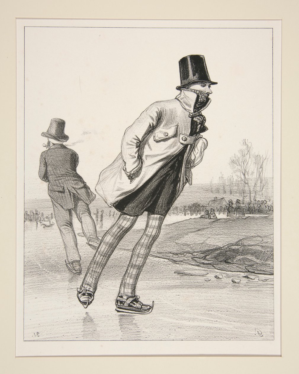 SIR WALTER SPOTT, fra Dublin, turist, orientalist (sic) og papist. af Paul Gavarni
