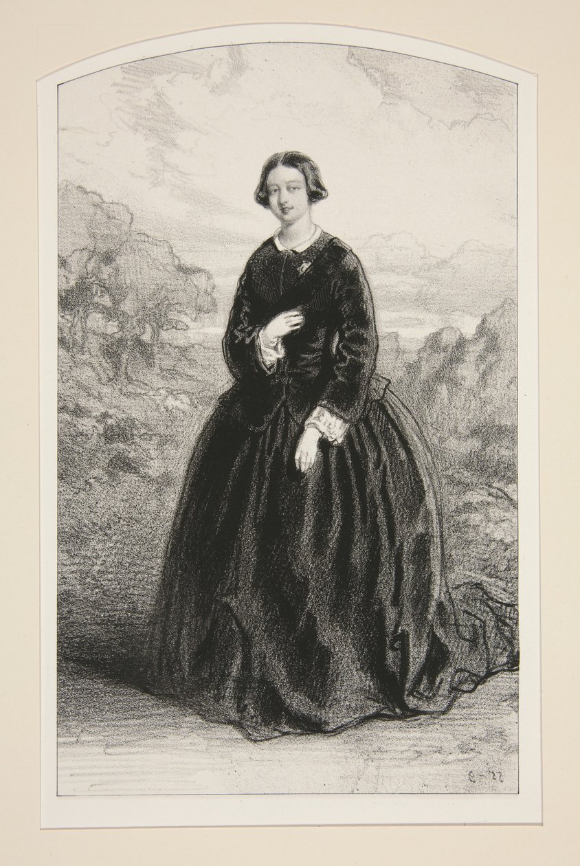 H.M. dronning Victoria af Paul Gavarni