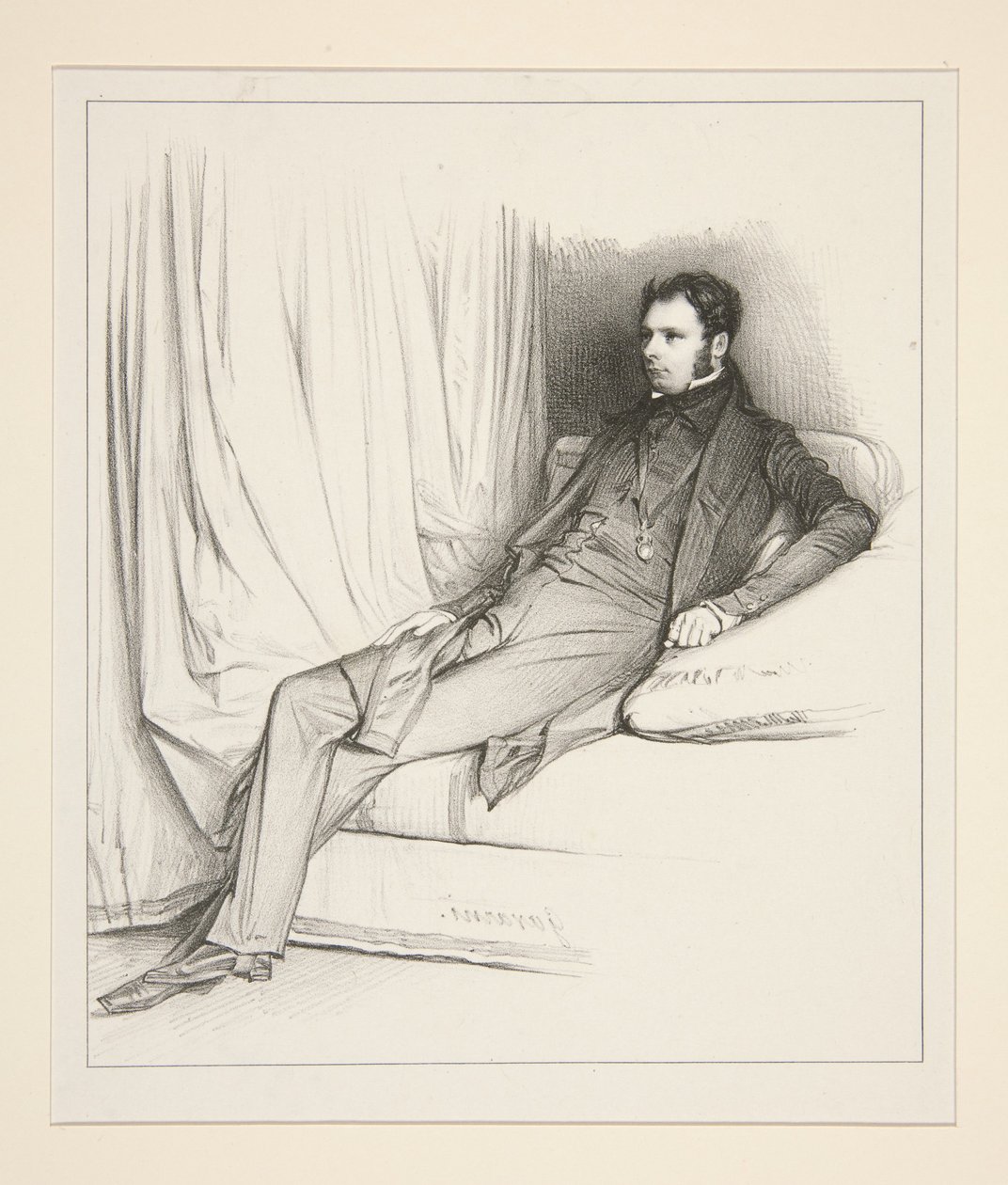 S. Henry Berthoud af Paul Gavarni