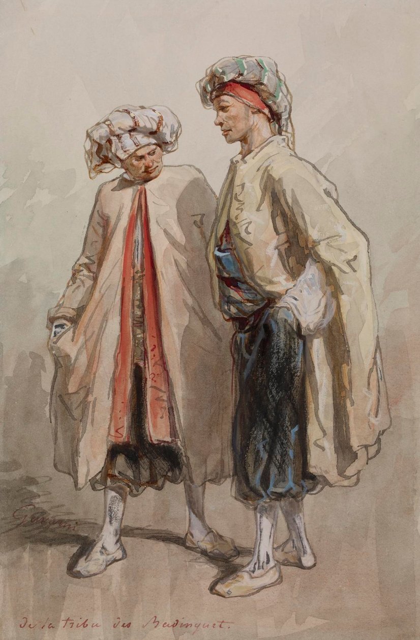 Småsnak (De la tribu des Badinguet) af Paul Gavarni