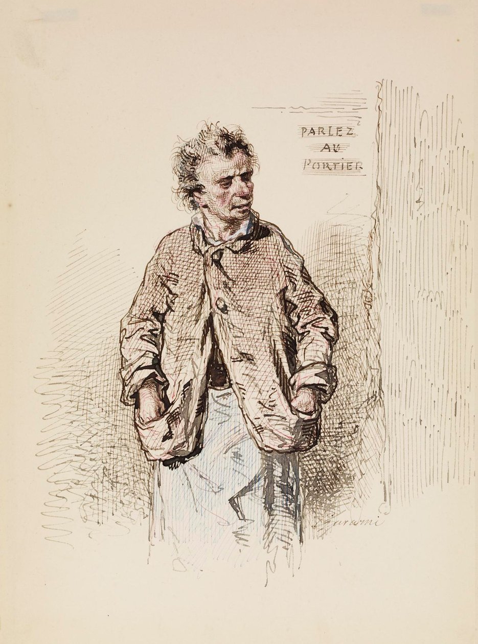 Portneren af Paul Gavarni