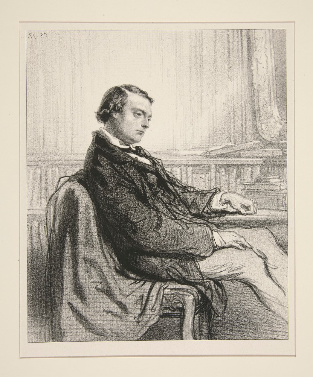 Theodore de Banville af Paul Gavarni