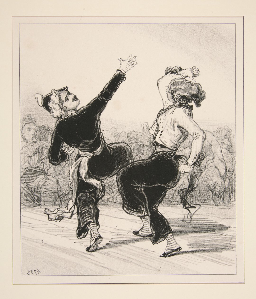Og en menuet. af Paul Gavarni
