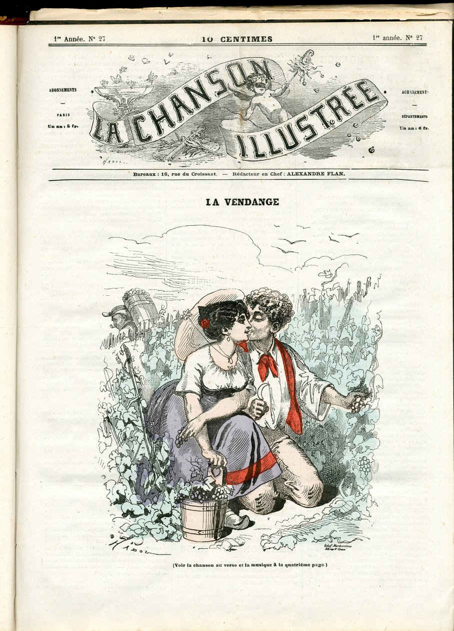 La Chanson illustree (magasin), nummer 27 af Paul Hadol