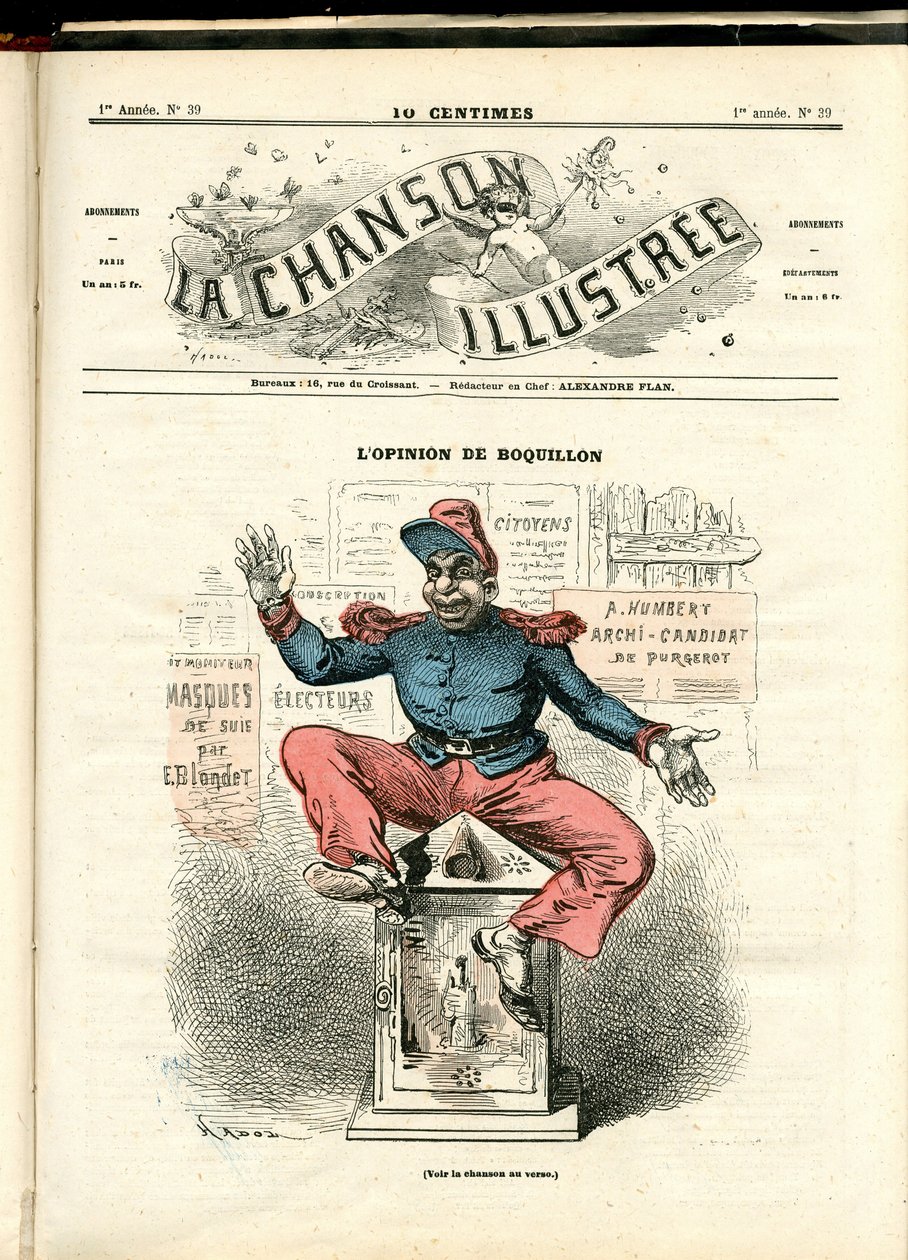 La Chanson illustree (magasin), nummer 39 af Paul Hadol