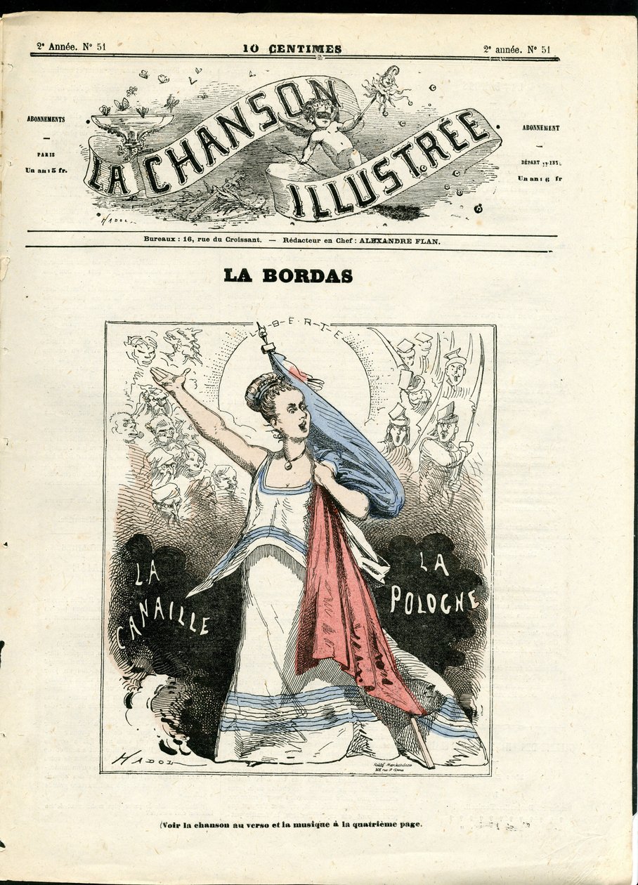 La Chanson illustree (magasin), nummer 51 af Paul Hadol
