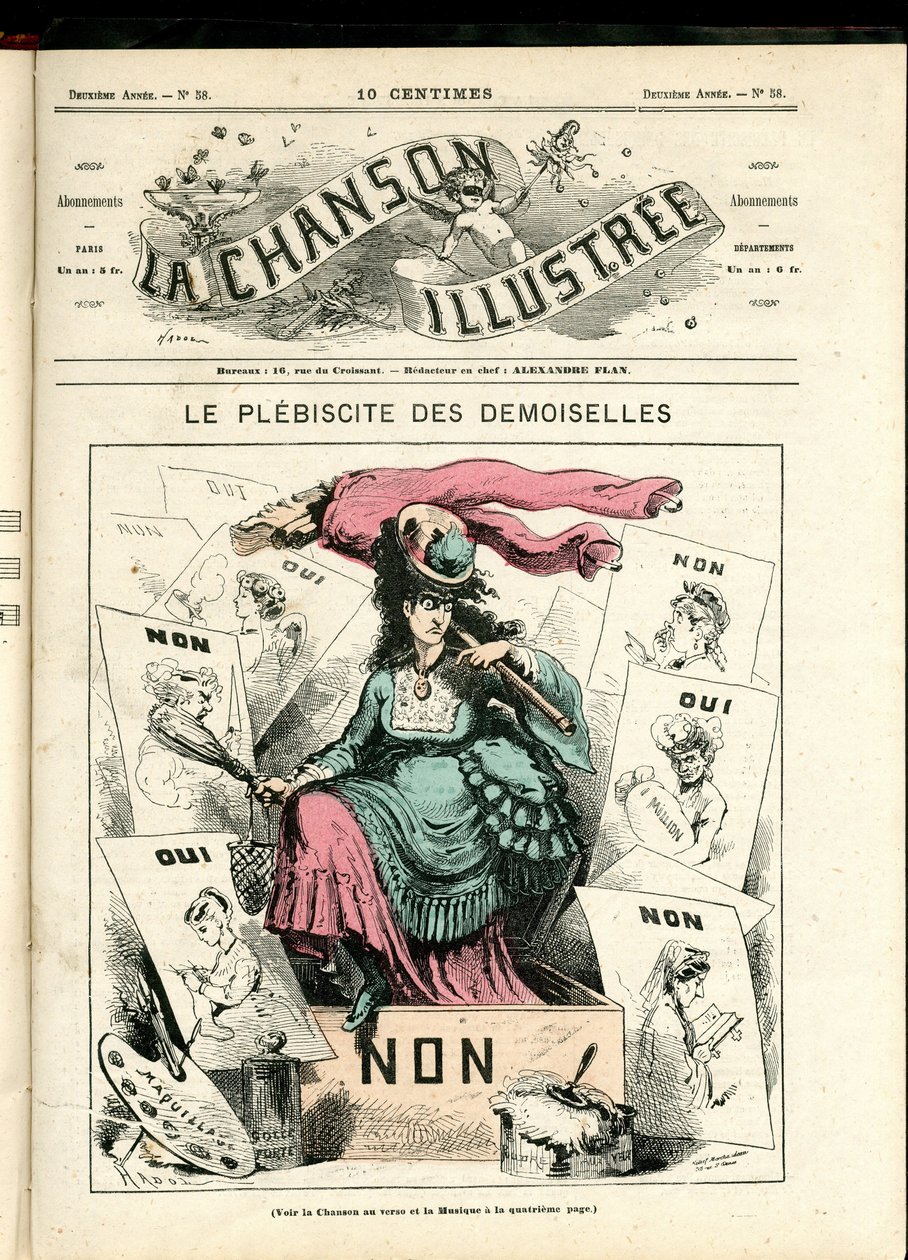 La Chanson illustree (magasin), nummer 58 af Paul Hadol
