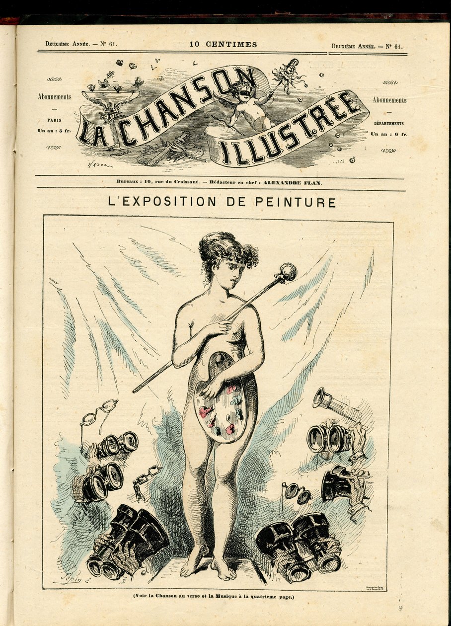 La Chanson illustree (magasin), nummer 61 af Paul Hadol