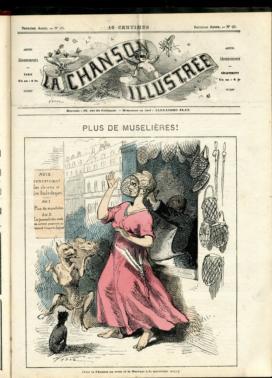 La Chanson illustree (magasin), nummer 65 af Paul Hadol