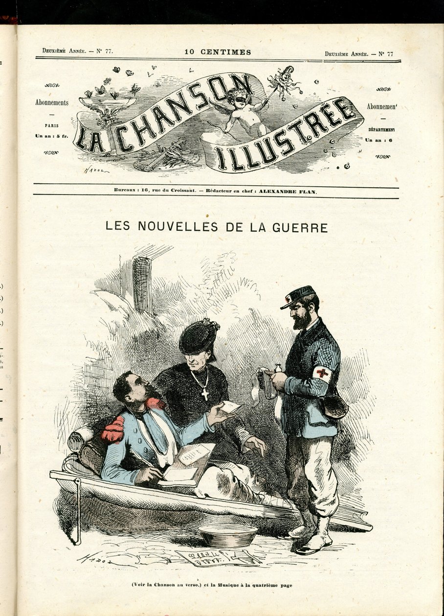 La Chanson illustree (magasin), nummer 77 af Paul Hadol