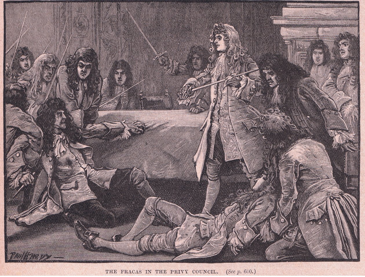 Balladen i det private råd AD 1711 af Paul Hardy