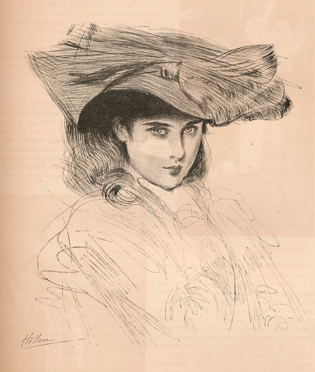 Portræt af kunstnerens datter, c1879-1903, 1903 af Paul Helleu