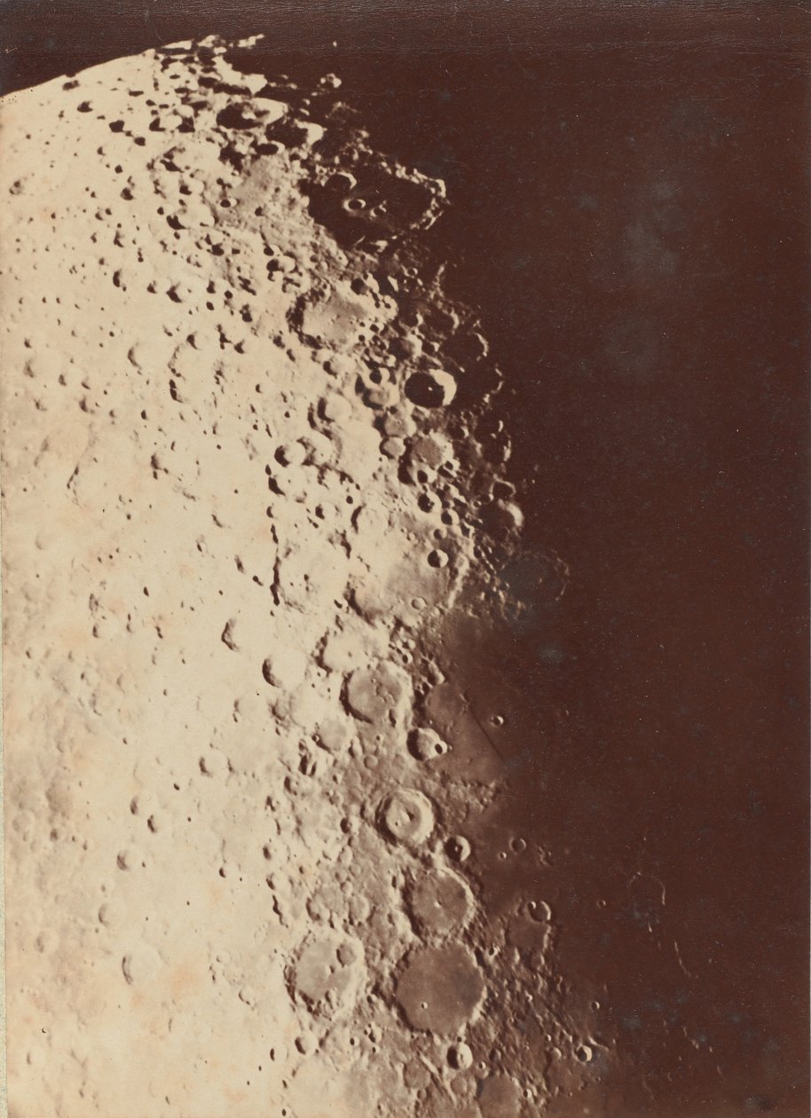 Månefotografi, Sydpolen, 1890 af Paul Henry