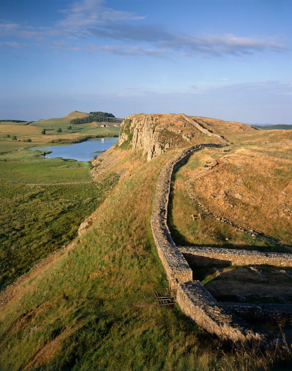 Hadrians mur, Northumberland, 2010 af Paul Highnam