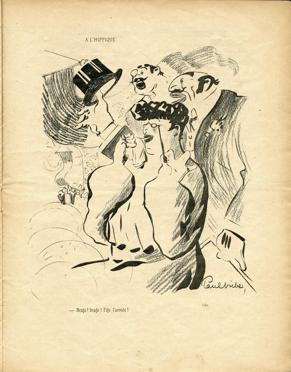Illustration af Paul Iribe (1883-1935) i Vildanden af Paul Iribe