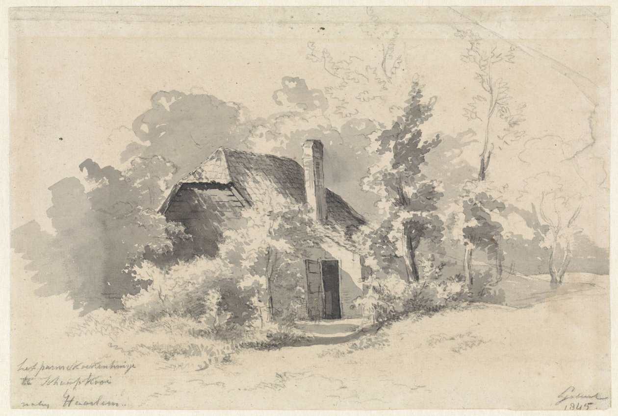 Pandekagehuset Fårefolden Pandekagehuset De Schaapskooi nær Haarlem (titel på objektet) af Paul Joseph Constantin Gabriel
