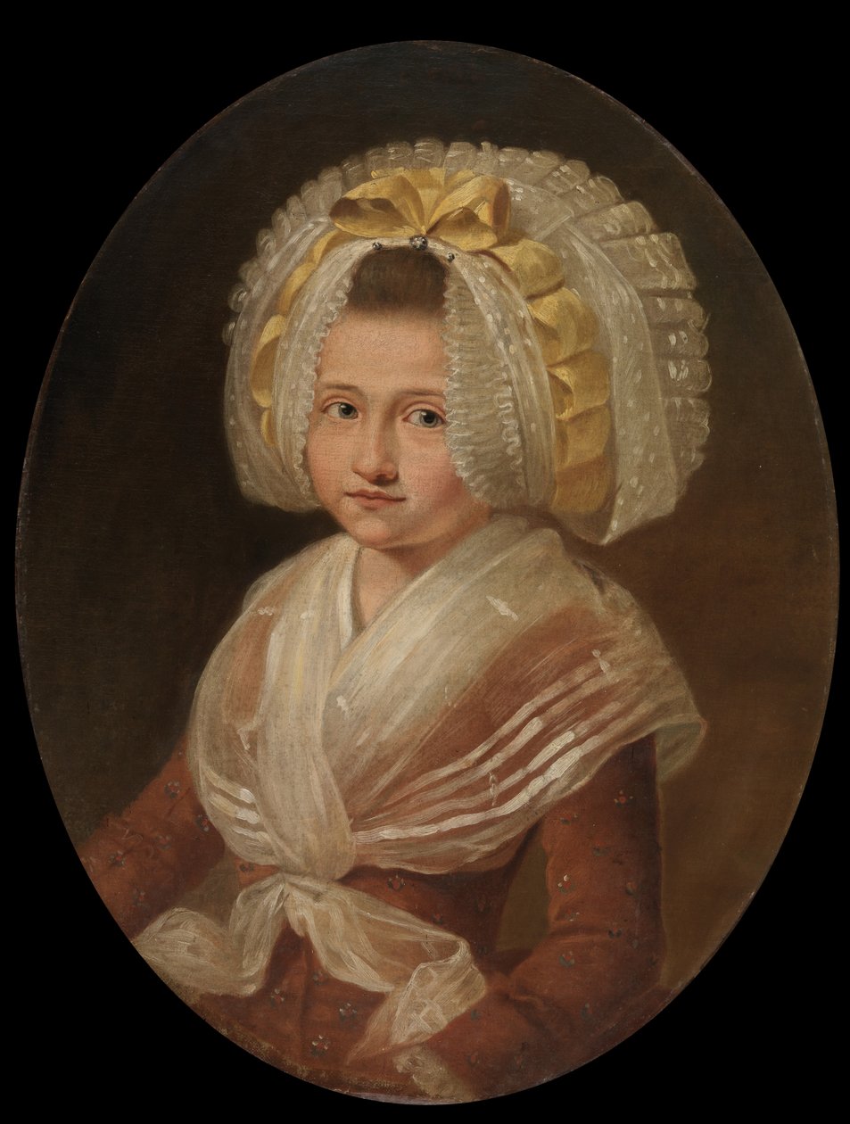 Portræt af Maria Speybrouck (olie på lærred) af Paul Joseph de Cock