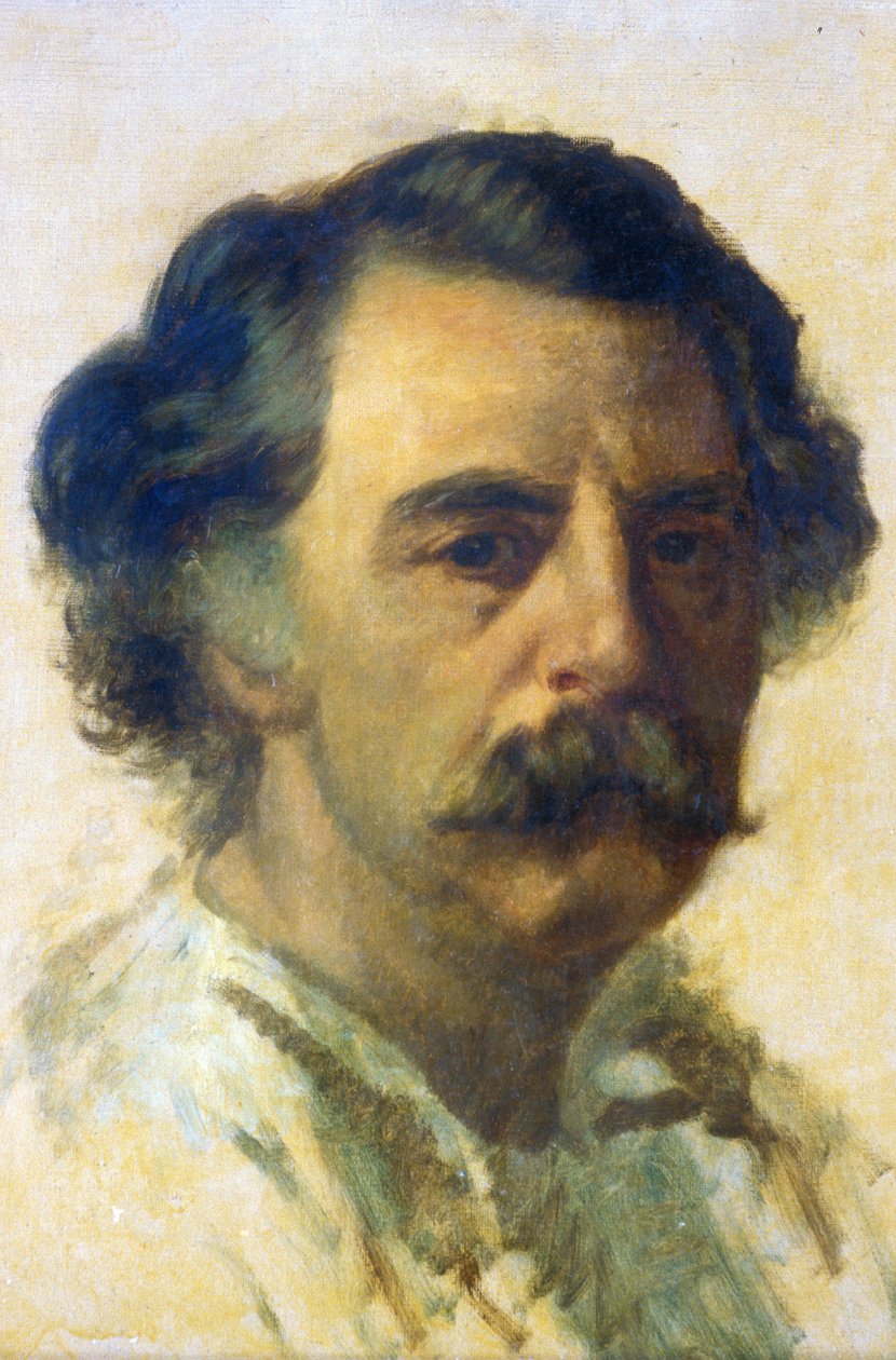 Portræt af Jules Barbey d
