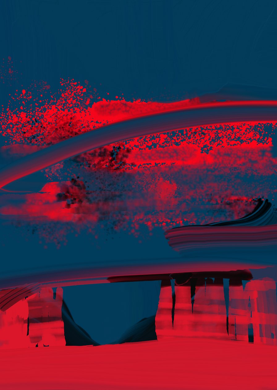 Goorialla, 2023 (digital kunst) af Paul Kempton