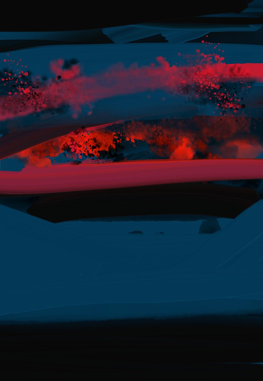 Goorialla II, 2023 (digital kunst) af Paul Kempton