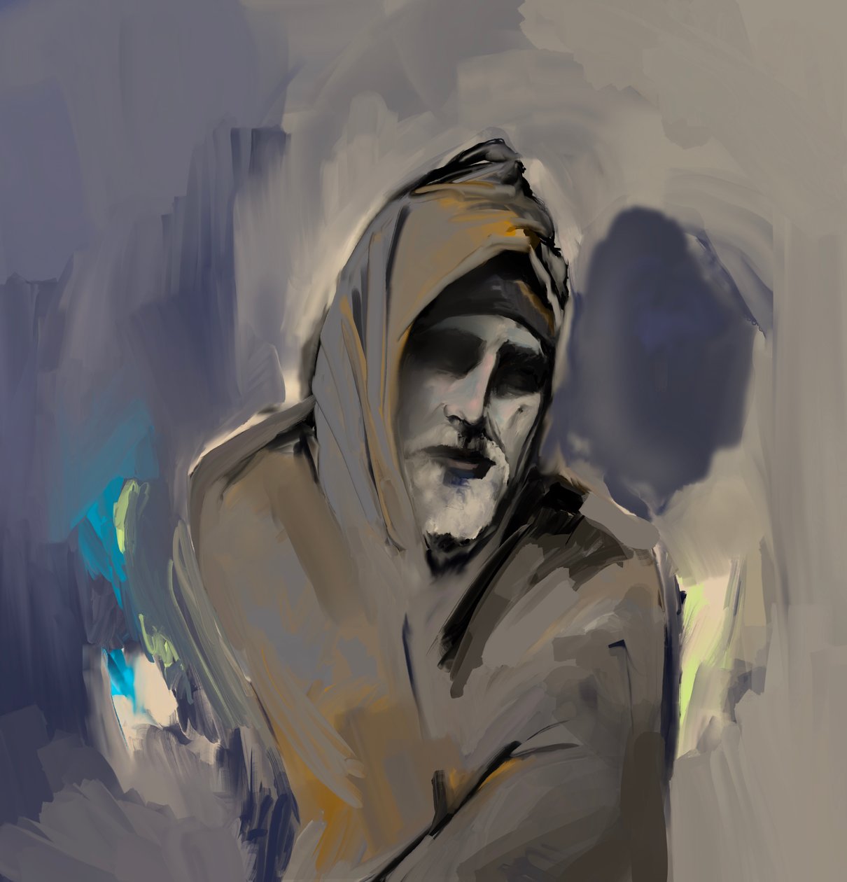 Prometheus, 2024 (digital kunst) af Paul Kempton