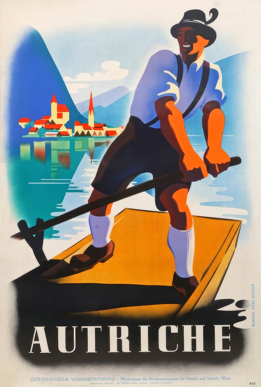 Østrig, færgemand af Paul Kirnig